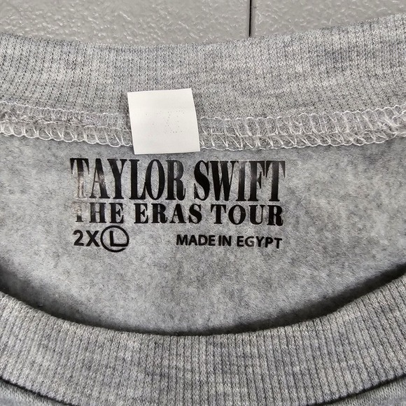 Taylor Swift Sweatshirt Womens XXL The Eras Tour Pop Concert Music Swifty Band - Picture 3 of 8